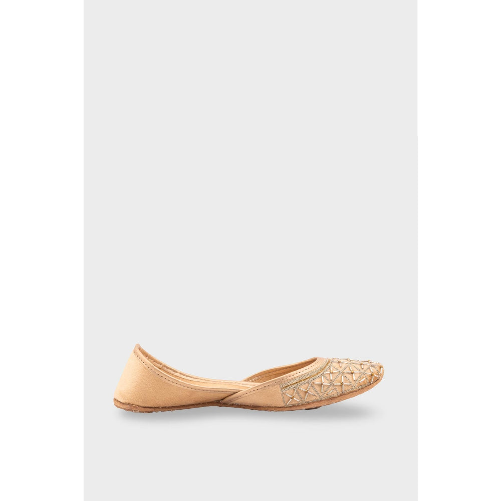 Mustard Ethnic Khussa EC8629
