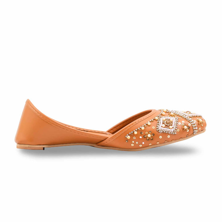 Mustard Fancy Khussa EC8635