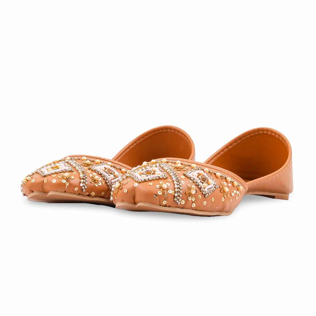 Mustard Fancy Khussa EC8635