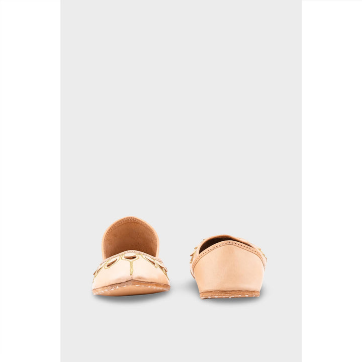 Fawn Leather Khussa EC8641