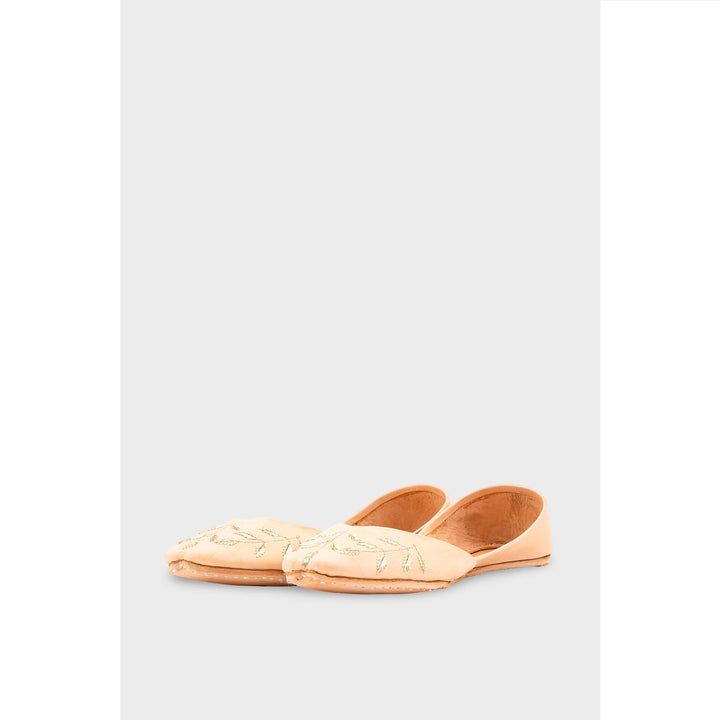 Fawn Leather Khussa EC8659