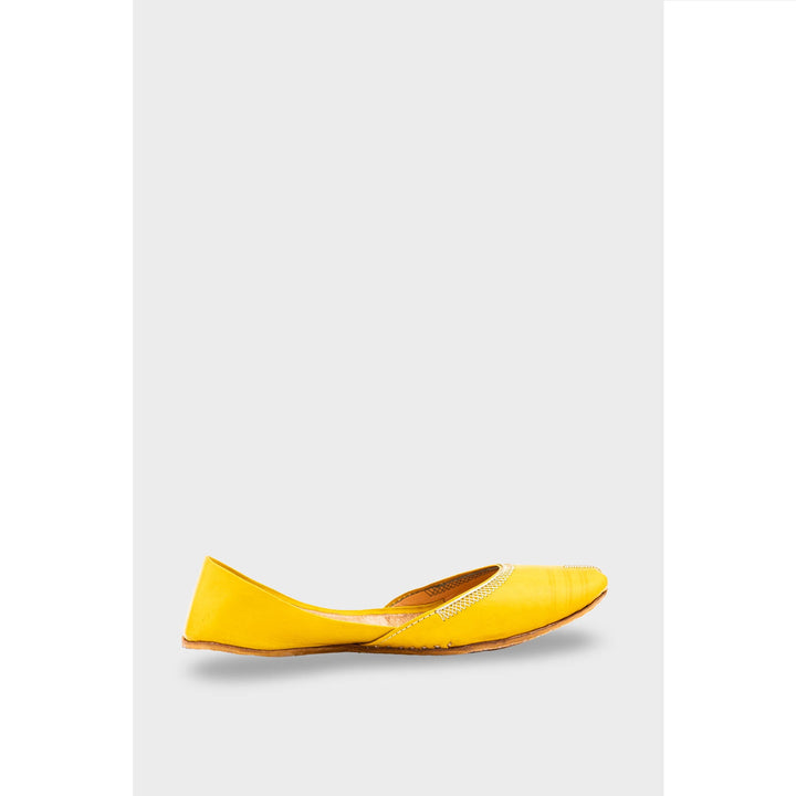 Yellow Ethnic Khussa EC8667