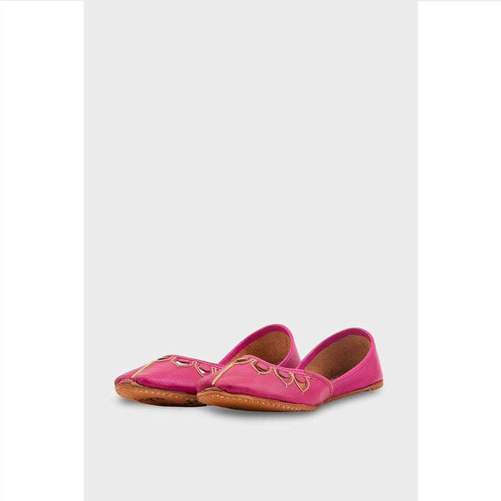 Mejunda Leather Khussa For Women EC8711
