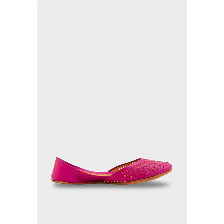 Mejunda Leather Khussa For Women EC8713