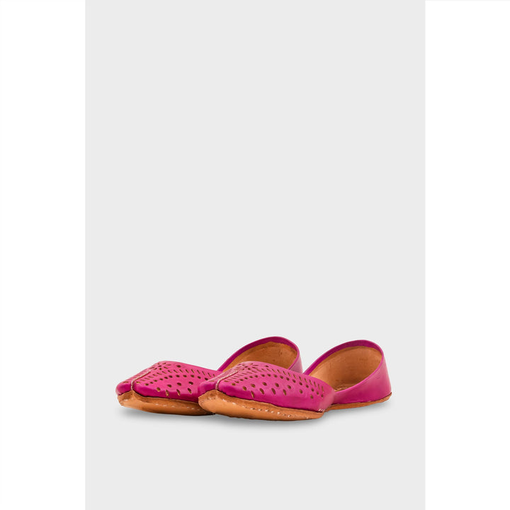 Mejunda Leather Khussa For Women EC8713