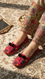 Skpink Leather Khussa For Women EC8761