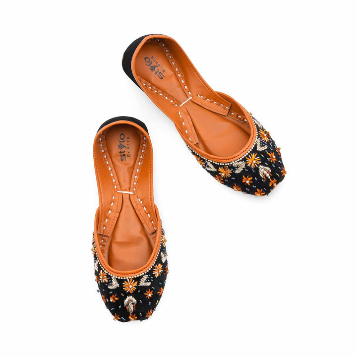 Black Fancy Khussa EC8776