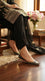 Black Ethnic Khussa For Ladies EC8780