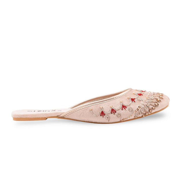 Fawn Fancy Back Open Khussa For Women EC8842
