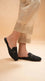 Black Fancy Khussa For Ladies EC8846