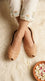 Fawn Leather Khussa For Women EC8867