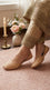 Fawn Leather Khussa For Women EC8868