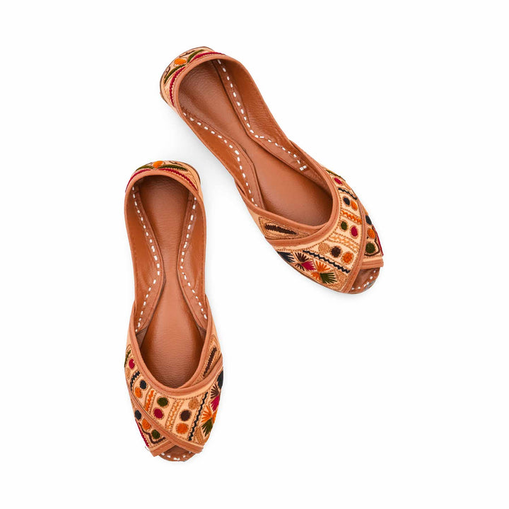 Multy Leather Khussa For Women EC8870