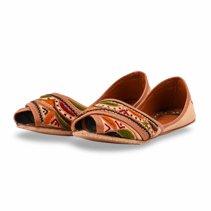 Multy Leather Khussa For Women EC8871