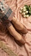 Brown Leather Khussa For Women EC8878