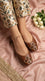 Brown Leather Khussa For Women EC8896