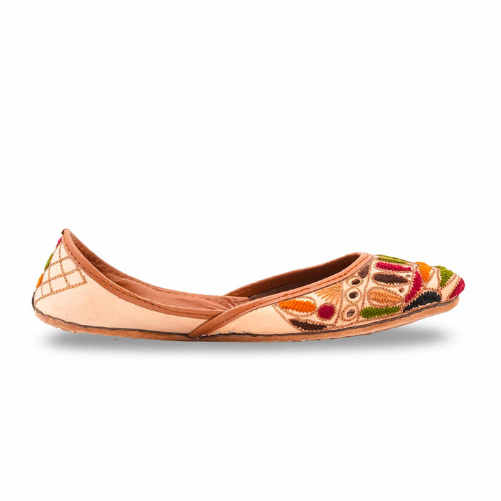 Multy Leather Khussa For Women EC8898