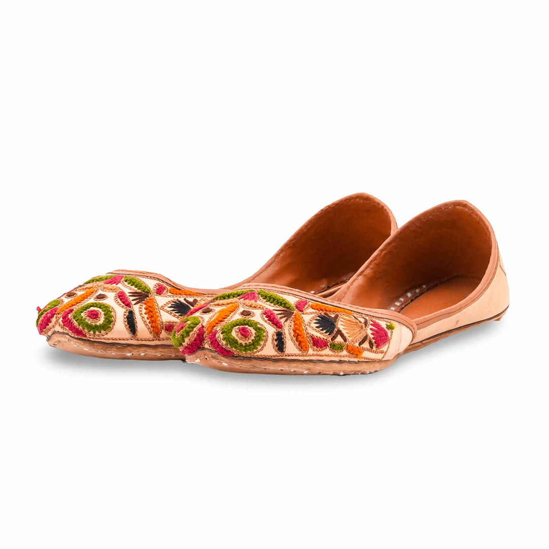 Multy Leather Khussa For Women EC8902