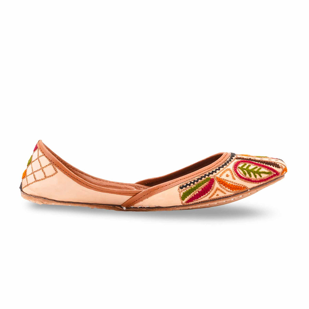 Multy Leather Khussa For Women EC8903