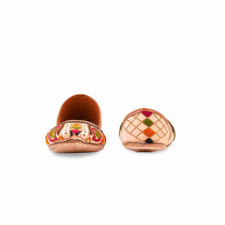 Multy Leather Khussa For Women EC8903