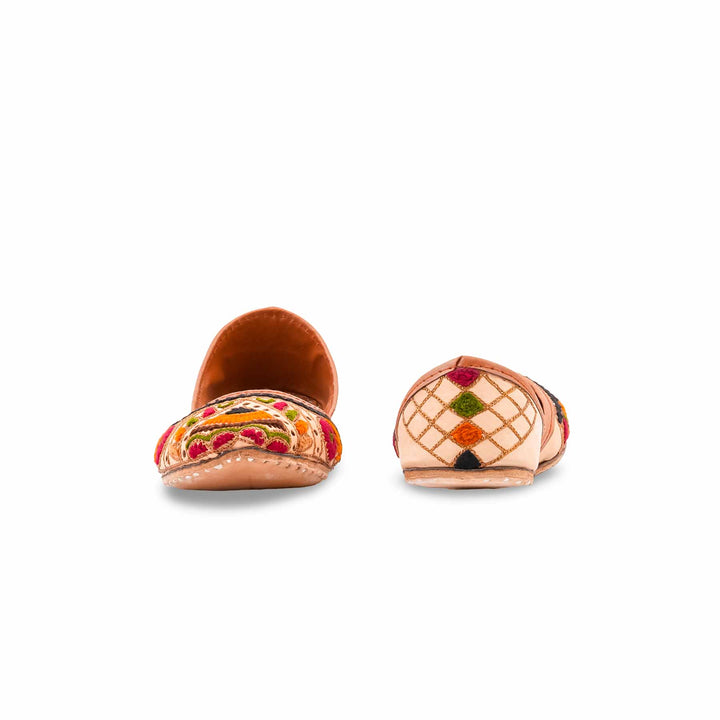 Multy Leather Khussa For Women EC8904