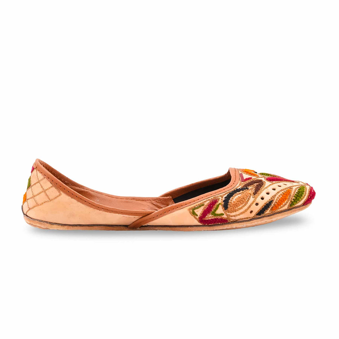Multy Leather Khussa For Women EC8905