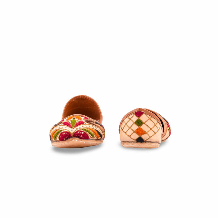 Multy Leather Khussa For Women EC8905