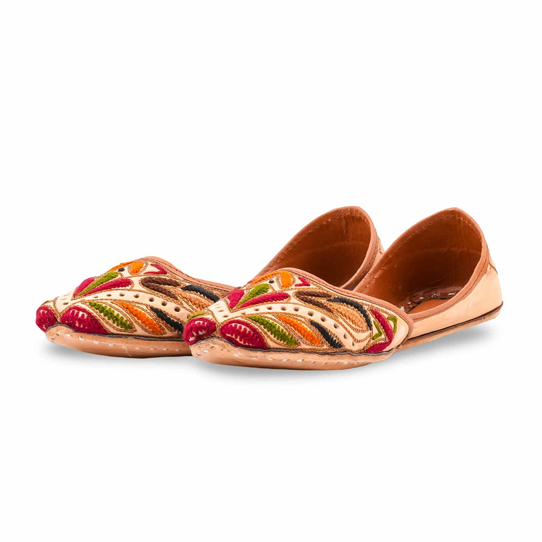 Multy Leather Khussa For Women EC8905