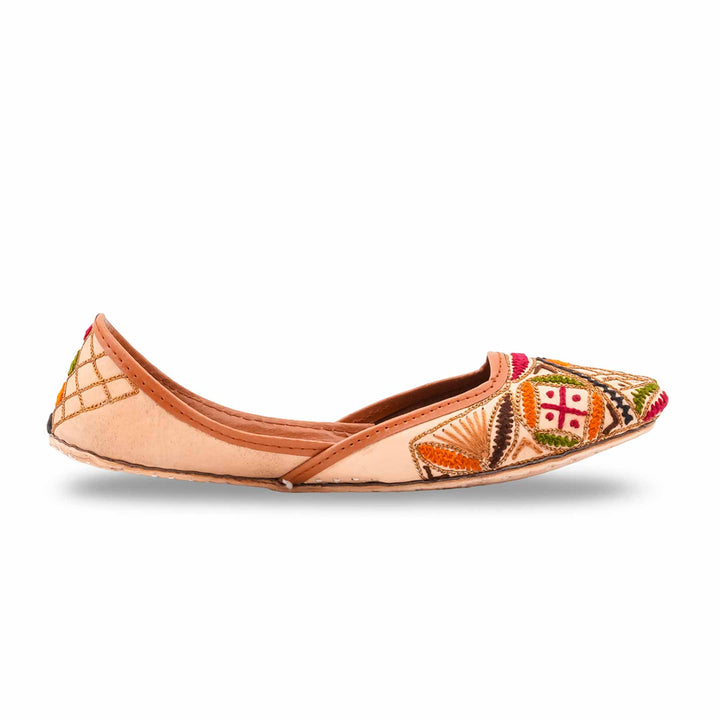 Multy Leather Khussa For Women EC8906