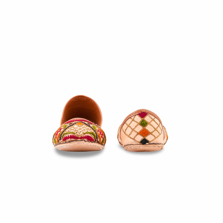 Multy Leather Khussa For Women EC8906