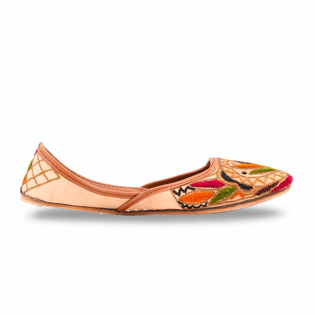 Multy Leather Khussa For Women EC8907