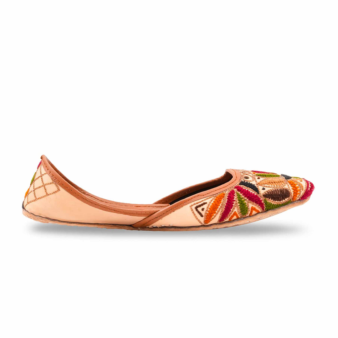 Multy Leather Khussa For Women EC8909