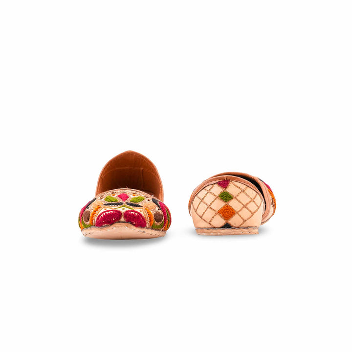 Multy Leather Khussa For Women EC8909