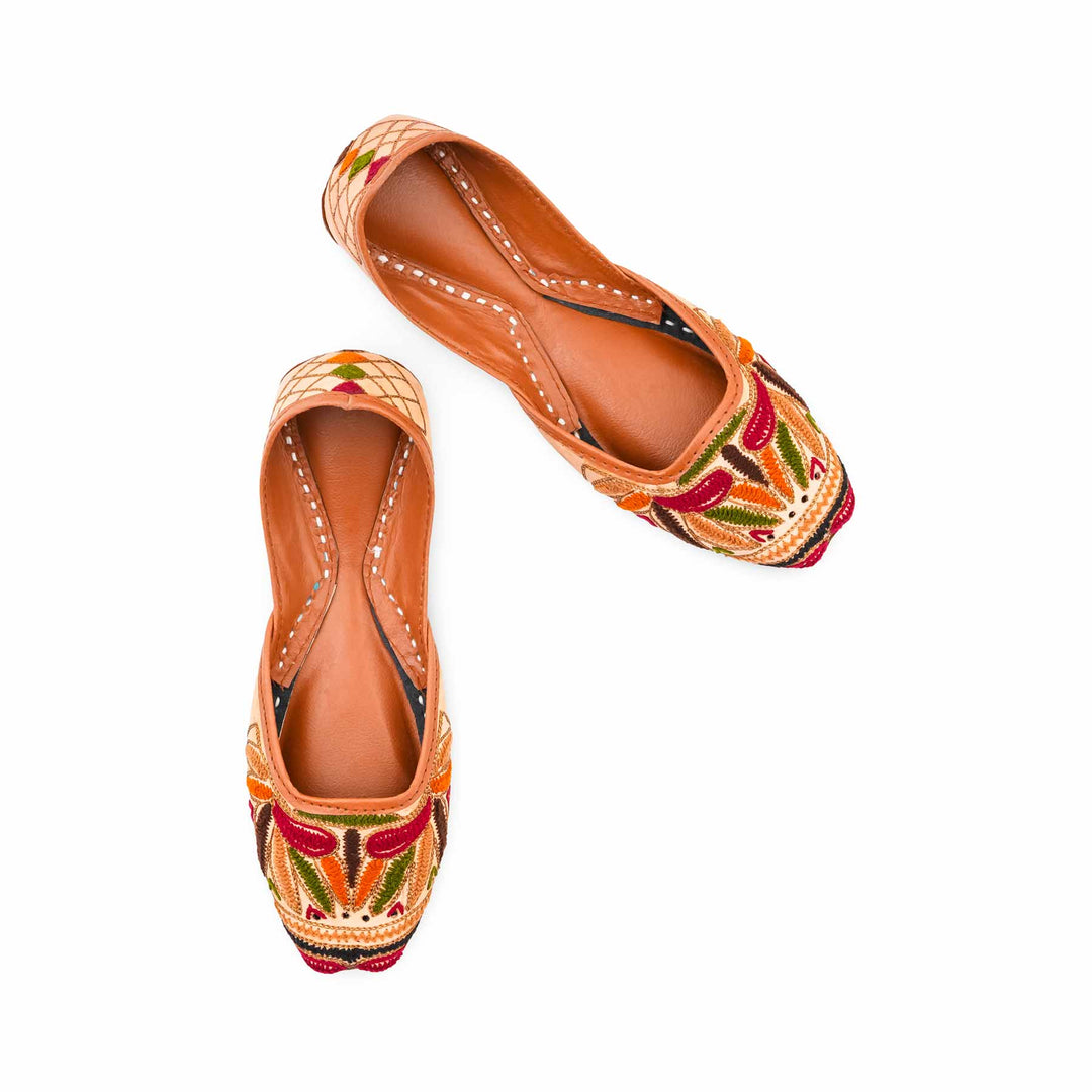 Multy Leather Khussa For Women EC8910