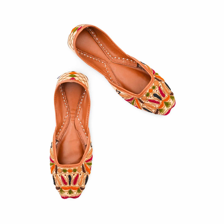 Multy Leather Khussa For Women EC8912