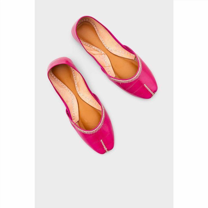 Mejunda Leather Khussa For Women EC8712