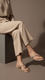 Peach Fancy Chappal FN0736
