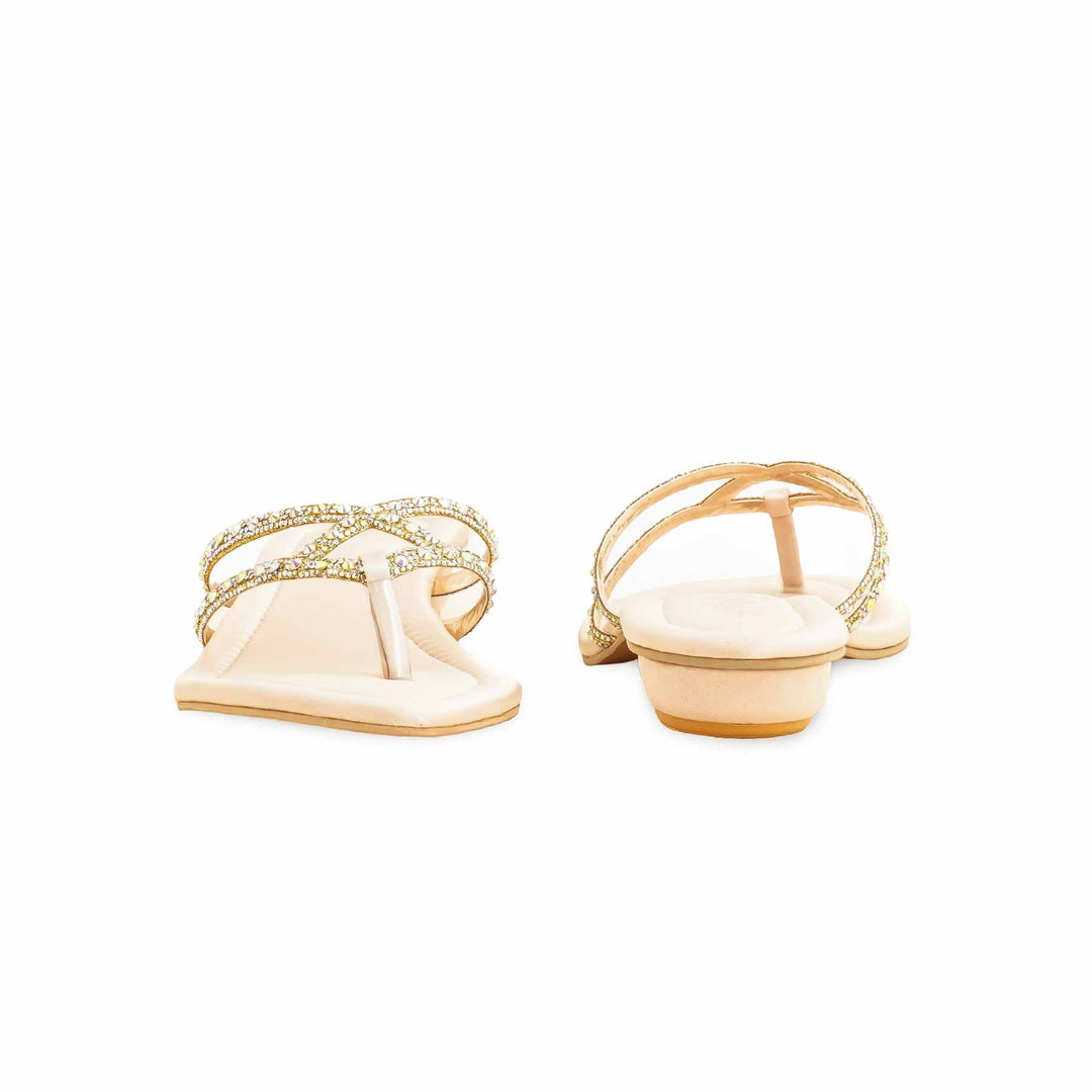 Golden Fancy Chappal FN0779