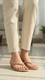 Peach Fancy Chappal FN0780