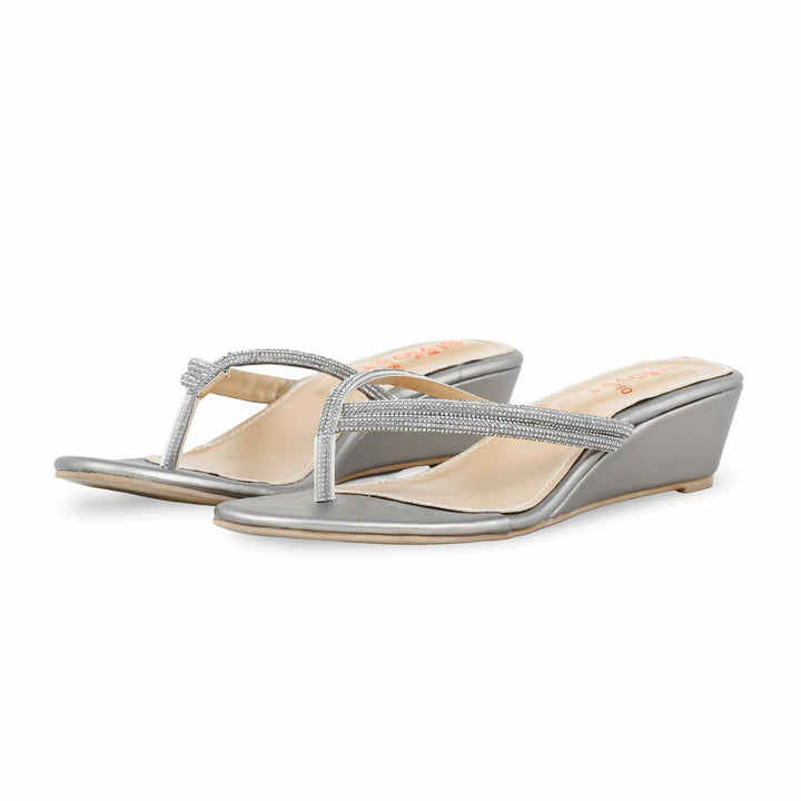 Grey Fancy Chappal FN0780
