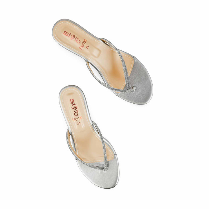 Grey Fancy Chappal FN0780
