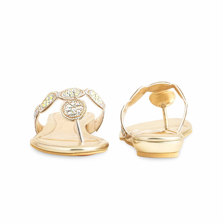 Golden Fancy Chappal FN0792