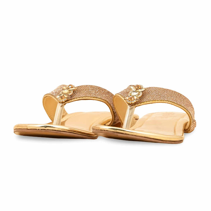 Golden Fancy Chappal FN0799