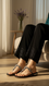 Black Fancy Chappal FN0802