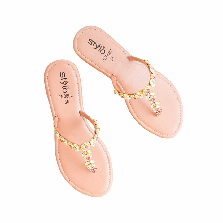 Pink Fancy Chappal FN0802