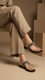 Black Fancy Chappal FN0811