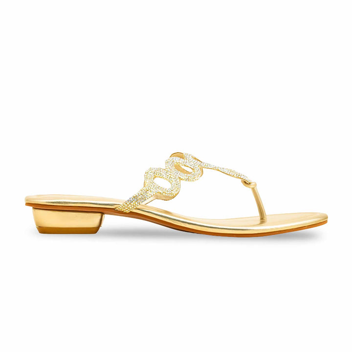 Golden Fancy Chappal FN0818