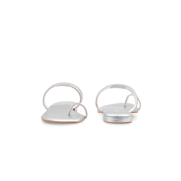 Silver Fancy Women Chappal FN0831