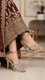 Golden Fancy Bridal Sandal FN5789