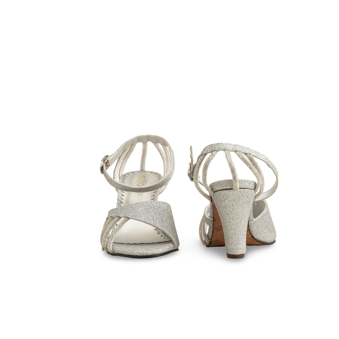Silver Fancy Sandal FN5882